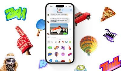 Sticker drawer for iOS 17