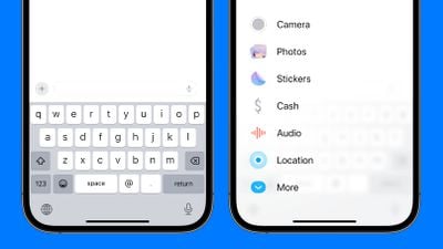 message redesign ios 17