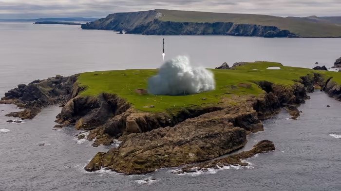 SaxaVord satellite launch pad in Shetland